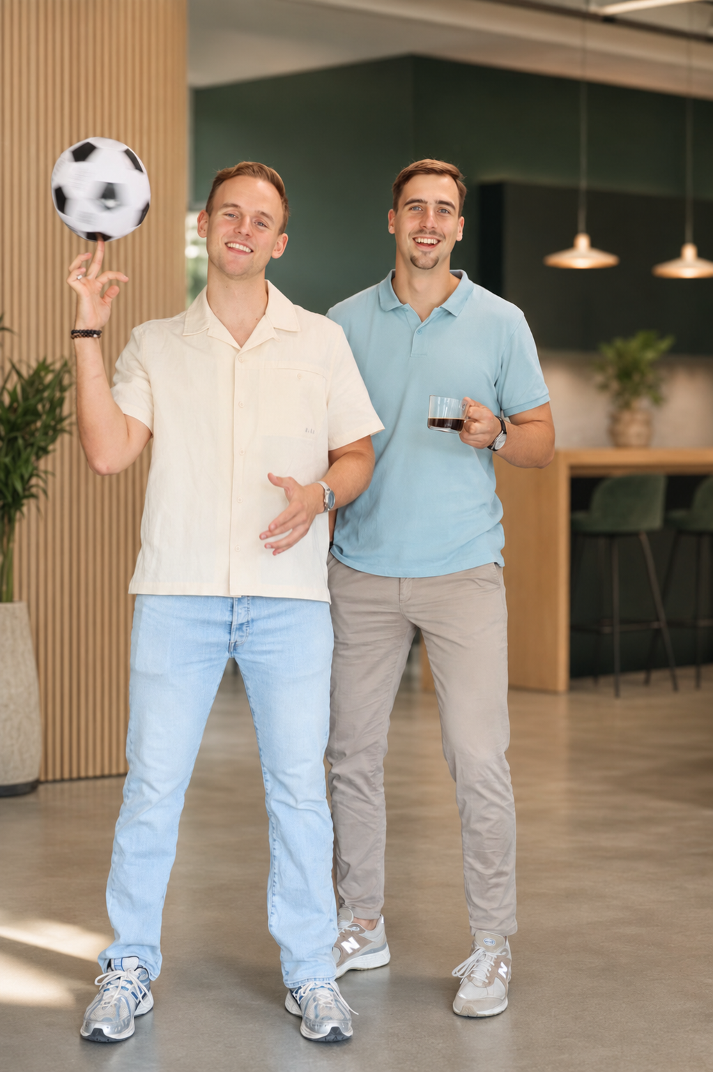 Joep Voermans en Jochem van Houtum, oprichters van TalentTraffic